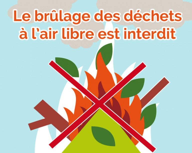 Brûlage des déchets végétaux à l’air libre en Creuse